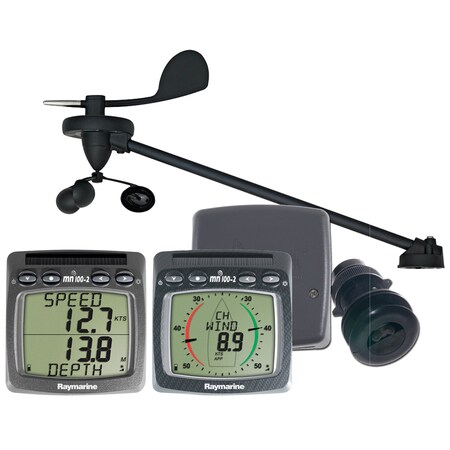 Raymarine Wireless Speed Depth Wind System W/ Triducer T108-916